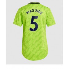 Manchester United Harry Maguire #5 Tredje Tröja Dam 2022-23 Korta ärmar